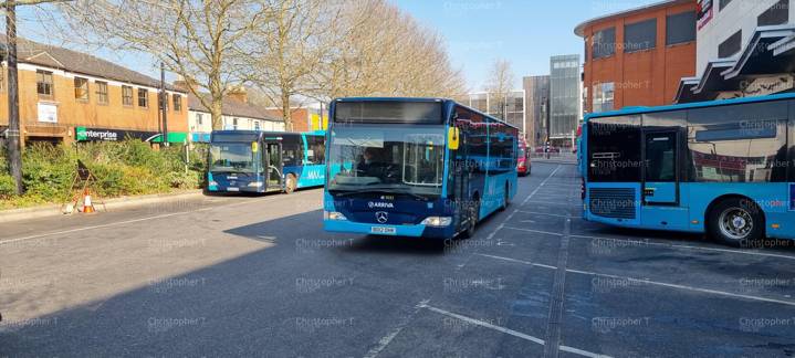 Image of Arriva Beds and Bucks vehicle 3032. Taken by Christopher T at 11.36.29 on 2022.03.08